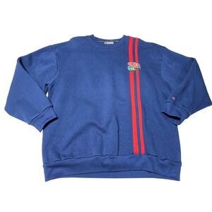 Vintage Chase Authentics‎ Jeff Gordon DuPont Sweatshirt L Blue NASCAR